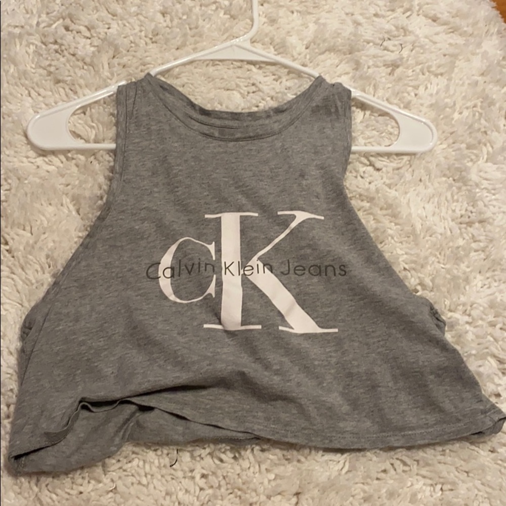 Calvin Klein cropped tank